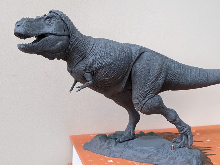 Mark Witton featured the 1/35th T. rex figure!