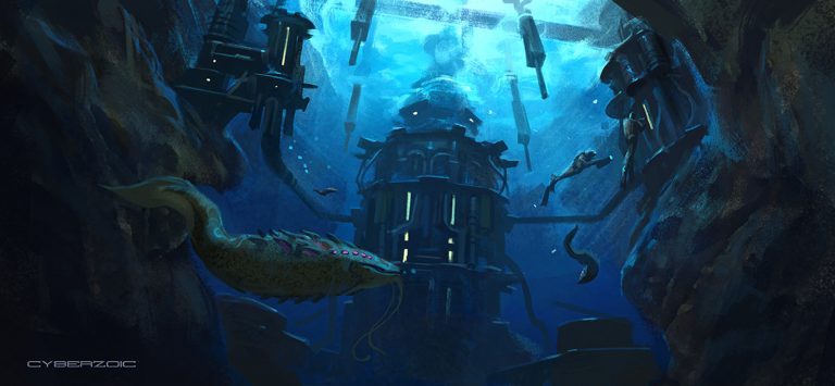 Deep underground water mines of the Desert Clan!