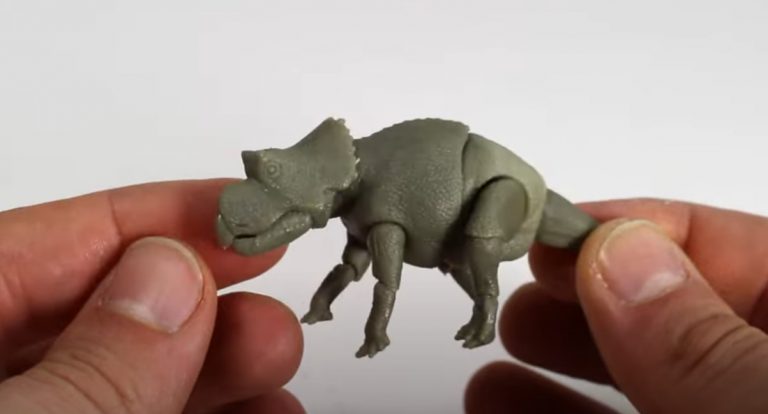 baby Diabloceratops articulation video