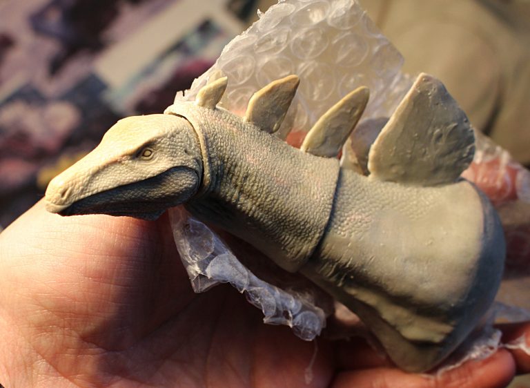 Stego sculpt in progress