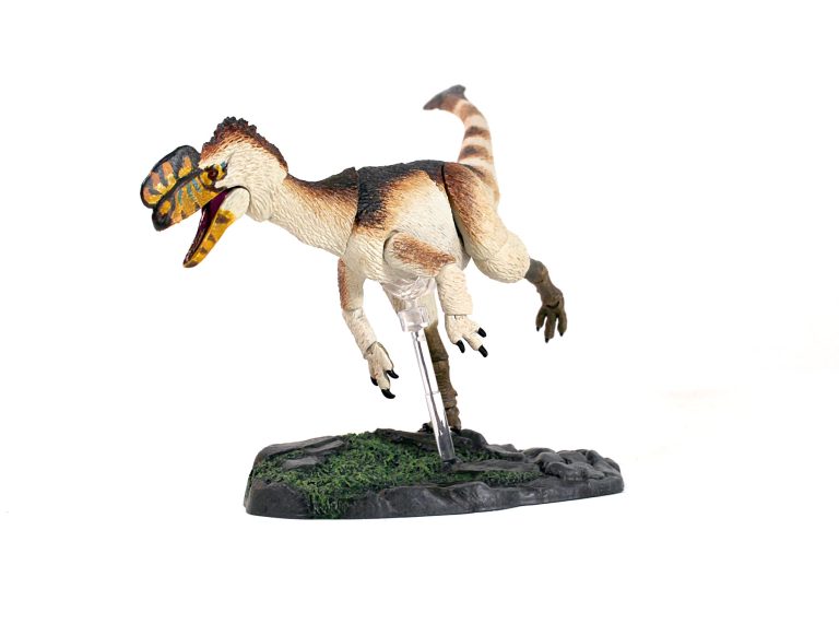 Proceratosaurus action figure paint sample
