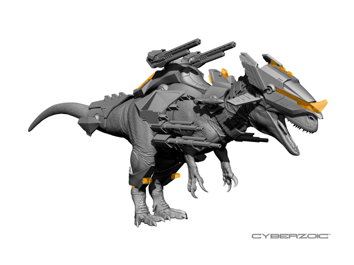 armored Allosaurus unit
