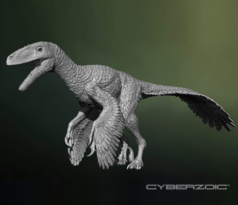 1/18th scale Deinonychus antirrhopus first look 1/18th scale Deinonychus antirrhopus first look