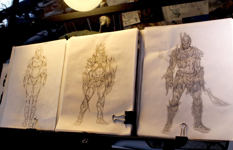 Cyberzoic Character Design Concepts