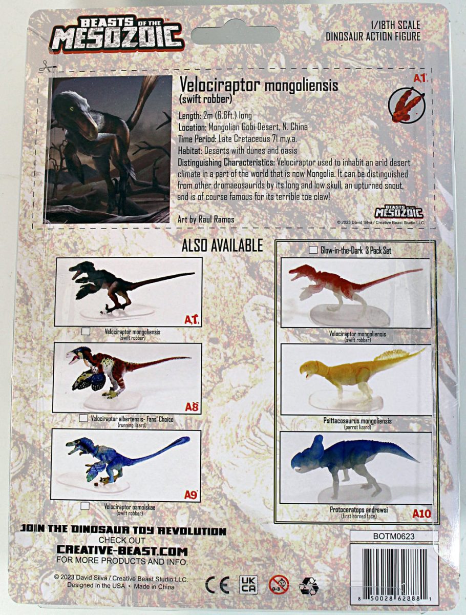 Beasts of the Mesozoic Raptors Velociraptor