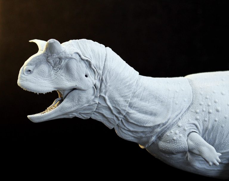 1/18 Carnotaurus unpainted resin prototype - Creative Beast Studio