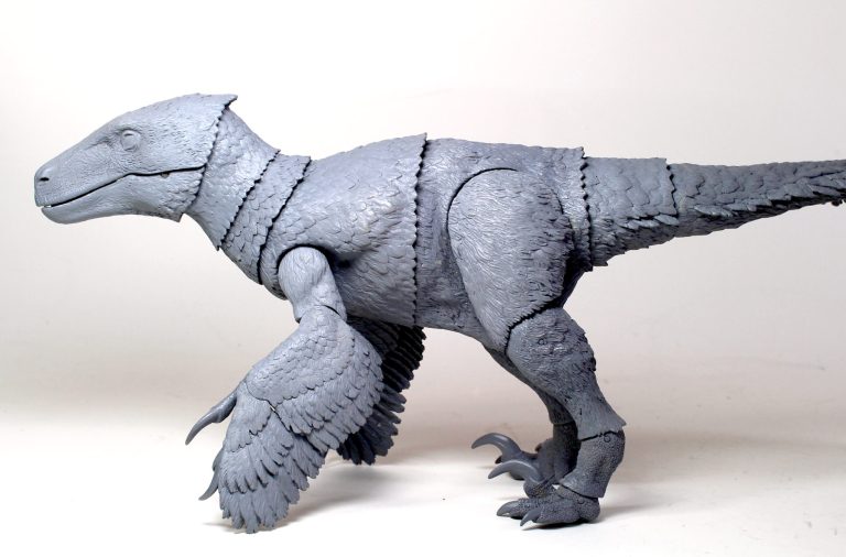 Utahraptor and Achillobator figures fine cut update