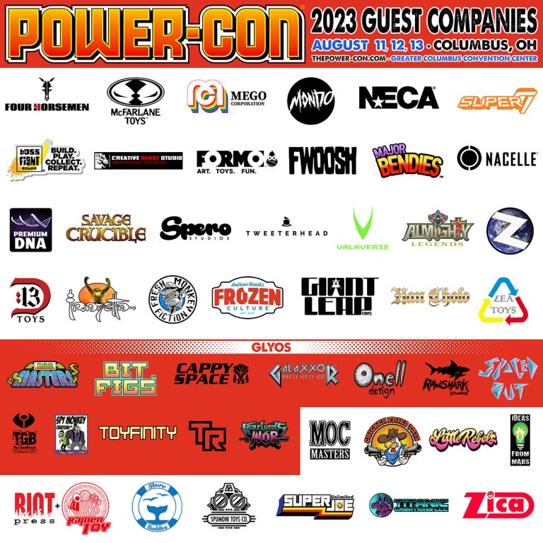 Powercon 2023 Lineup Logos