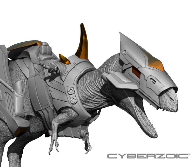 Yutyrannus final sculpt by Creative Beast