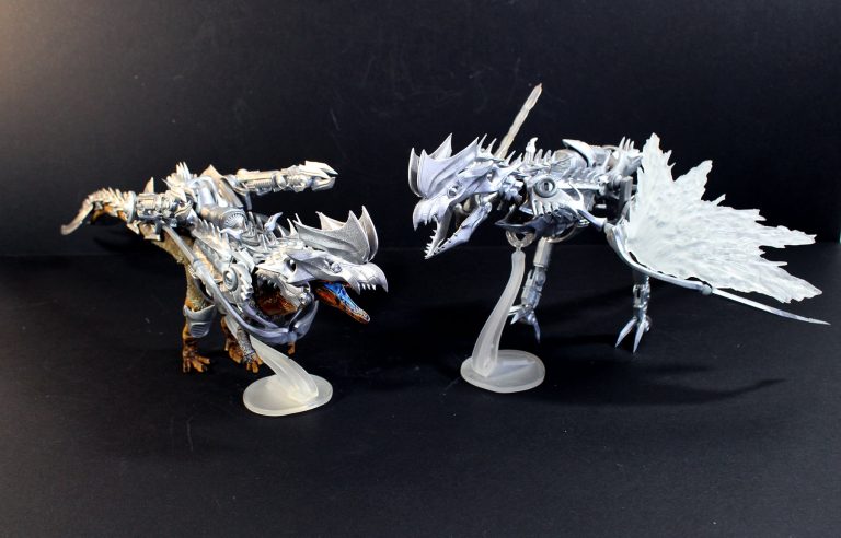 Preview of the Dilophosaurus set featuring Pyrodactyl and the Fire Knight