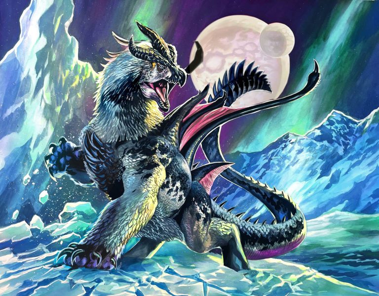 Kuraokami, the Arctic Dragon- Lore and Design History