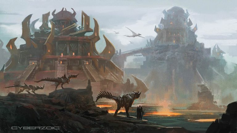 Exploring the Clans of Cyberzoic featuring art by Raph Lomotan