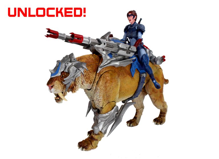Sabre Tooth Tiger with Helina unlocked!