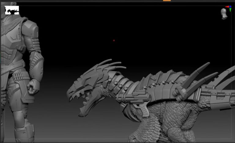 weapons_zbrush Troop compatible Deinonychus weapons