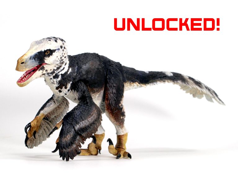 Utahraptor is UNLOCKED!