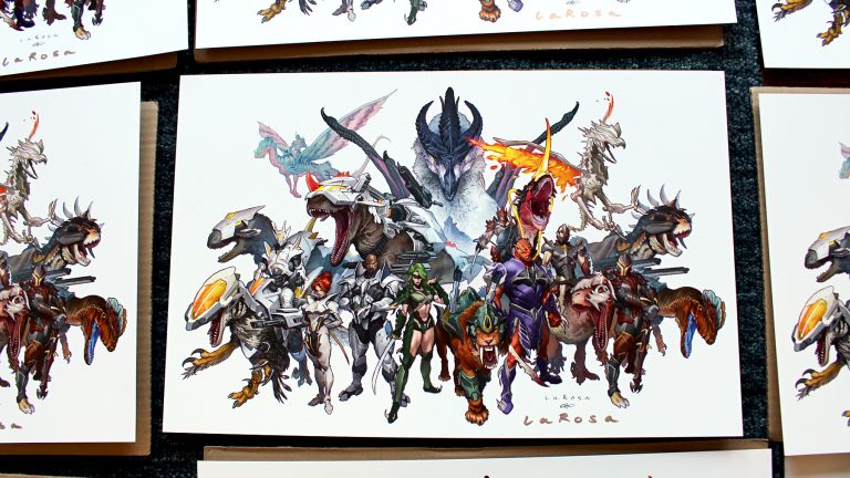The World of Cyberzoic exclusive Kickstarter prints