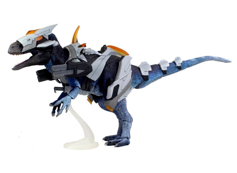 Cyberzoic Yutyrannus Ice Stalker in armor & vehicle modes!