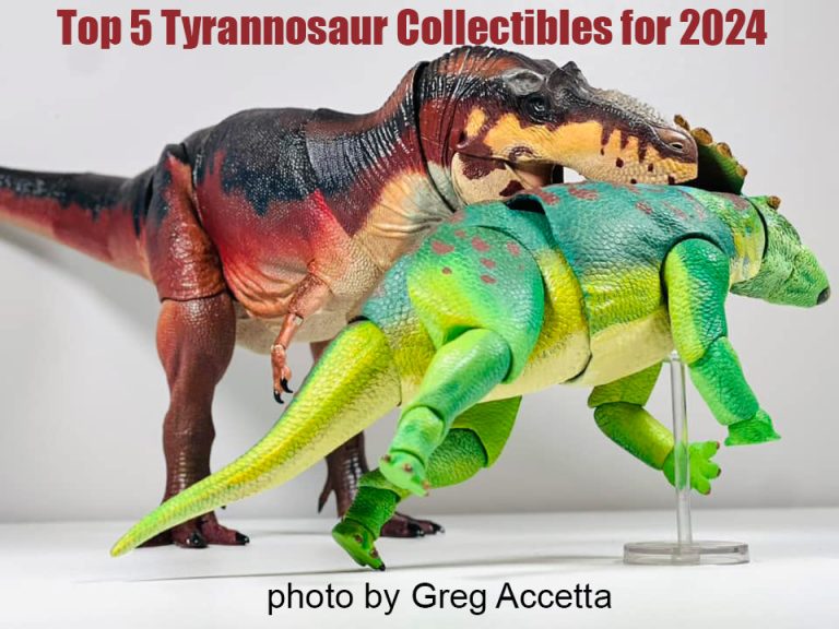 Top 5 Tyrannosaur Action Figure Collectibles of 2024