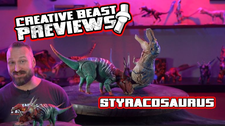 Styracosaurus albertensis reissue  – Creative Beast Previews