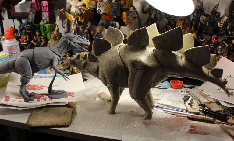Stegosaurus sculpt update
