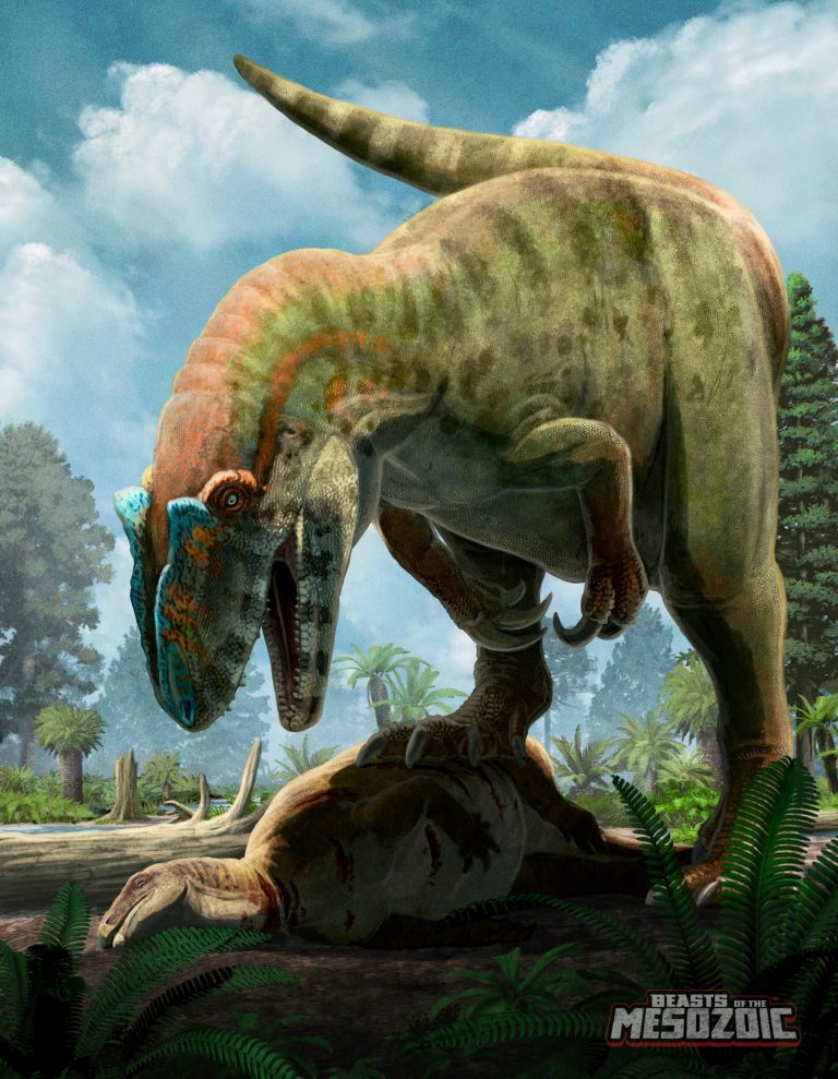 Final Package Art Allosaurus fragilis