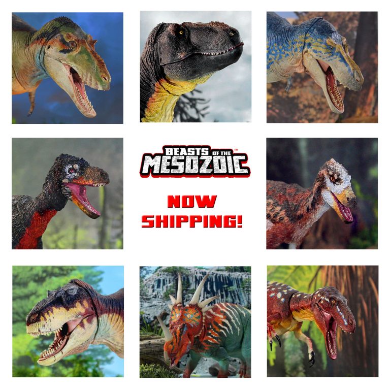 Fulfillment for the Tyrannosaur Series has now concluded!