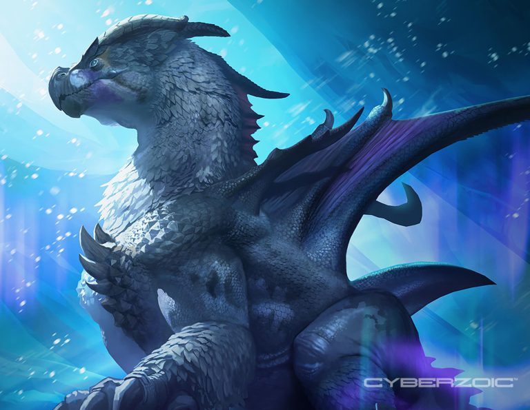 Final package art for Arctic Dragon Kuraokami!