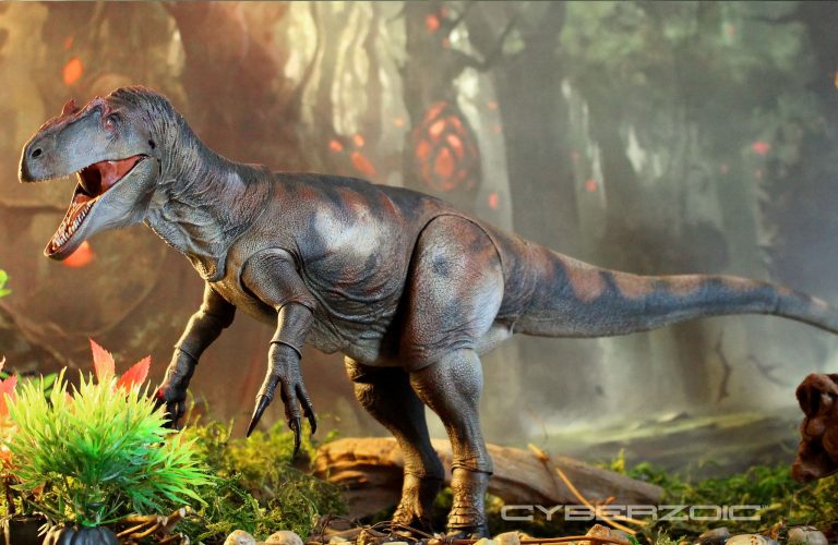 Cyberzoic catalog shots of the Allosaurus jimmadseni!