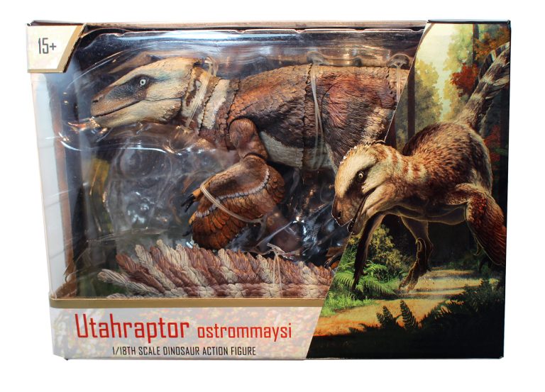 Utahraptor and Achillobator figures package shots!