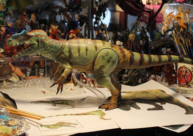 Allosaurus fragilis prototype final touches