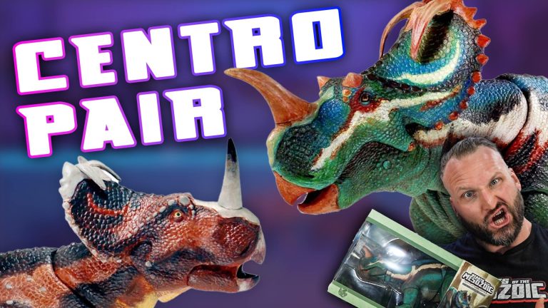Creative Beast Previews Episode 16: adult and juvenile Centrosaurus figures