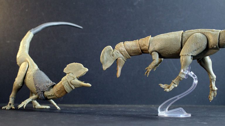 Dilophosaurus wetherilli test shot figures