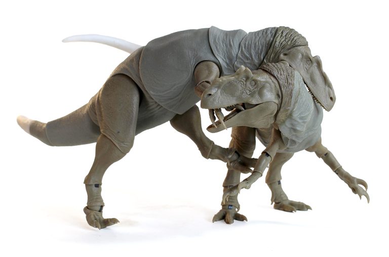 First look at the new Allosaurus test shot figures!