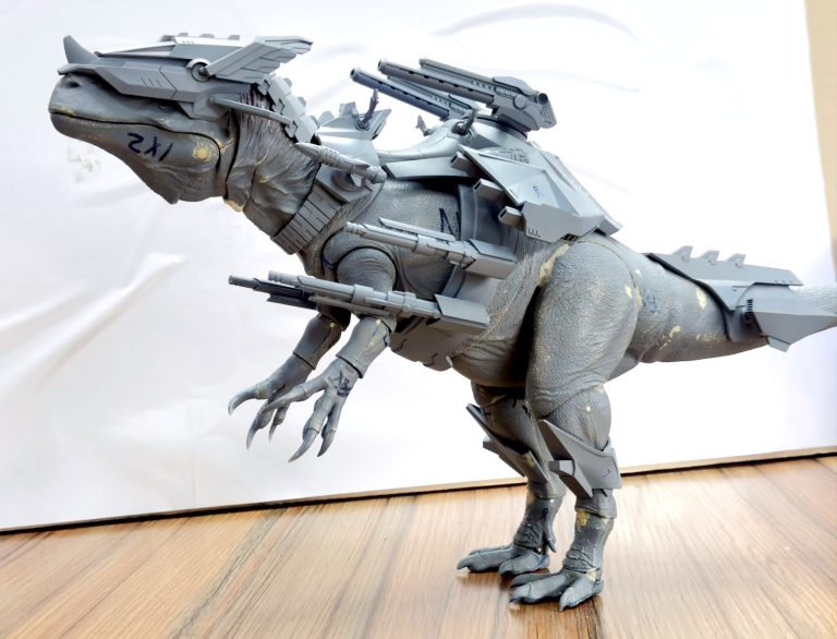 Converting Dragonslayer armor for Allosaurus