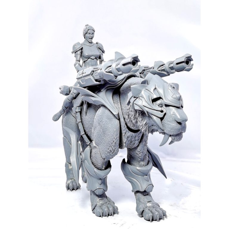 Cyberzoic First Look: Fine cut parts for the Saberbeast