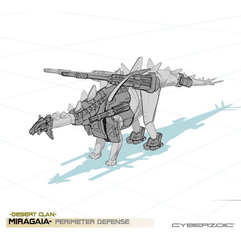 Armored Miragaia designs first look!