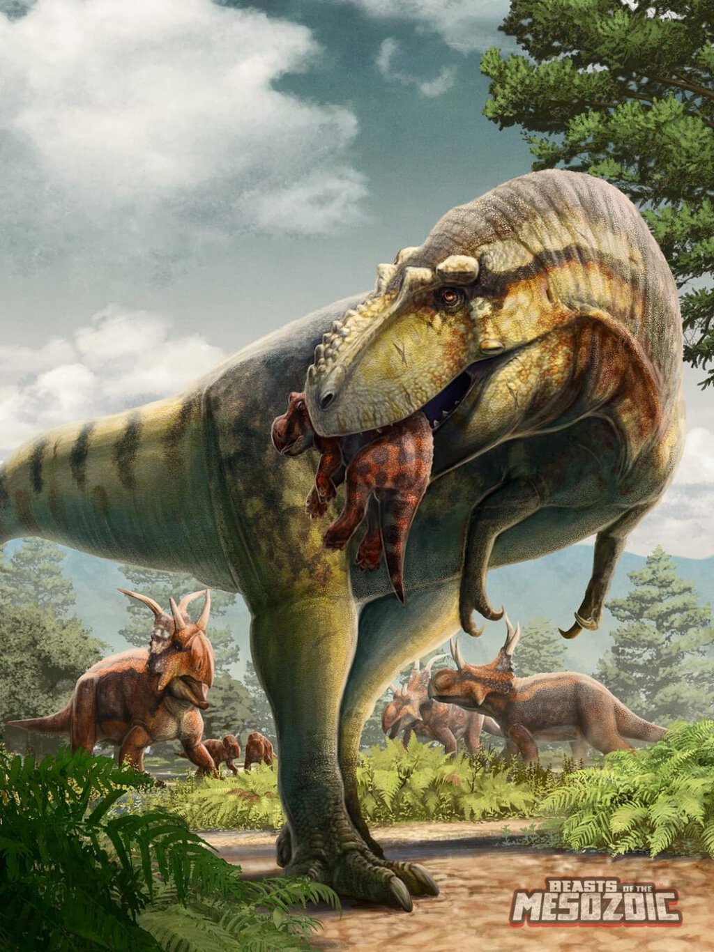 Lythronax Tooth Lythronax argestes by Gabriel Ugueto - Welcome to Creative Beast Studio