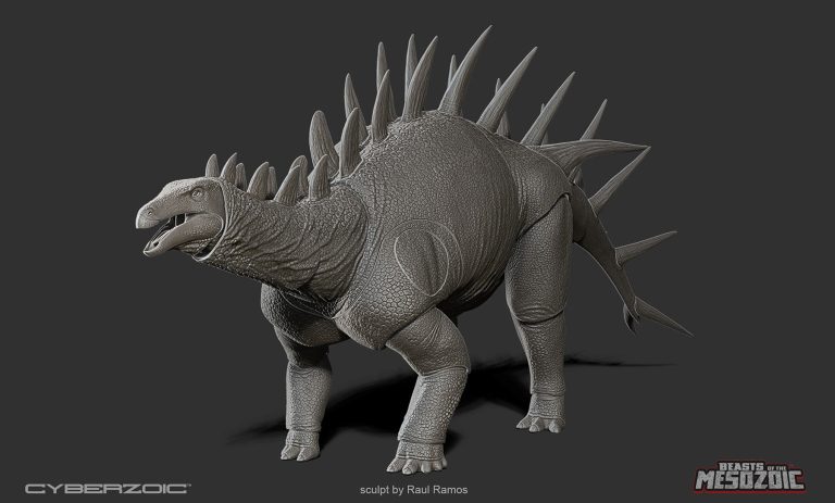 Kentrosaurus aethiopicus action figure sculpt first look
