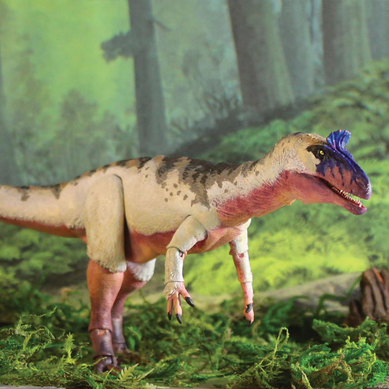 Crylophosaurus catalog cropped Cryolophosaurus ellioti - 1/18th scale action figure