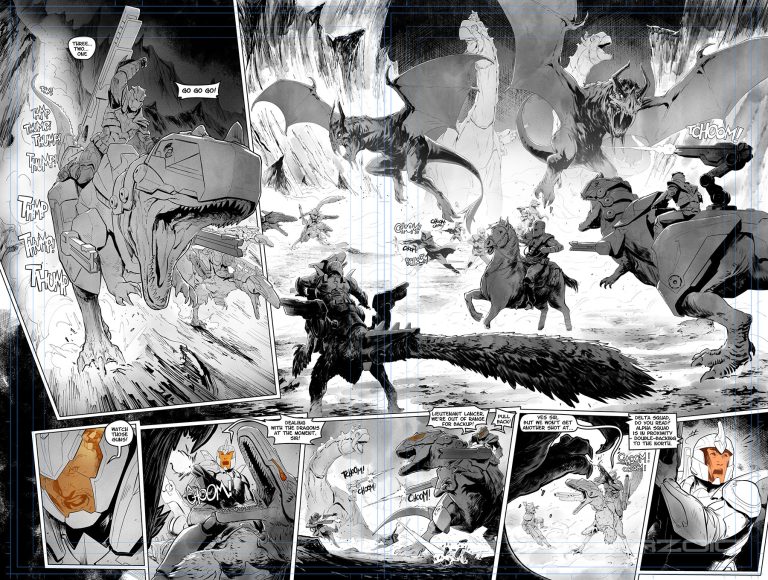In-progress preview of issue 1 by Ivan Koritarev!