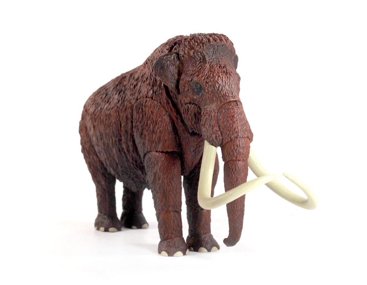 Wooly Mammoth (Mammuthus primigenius) - 1/35th scale action figure