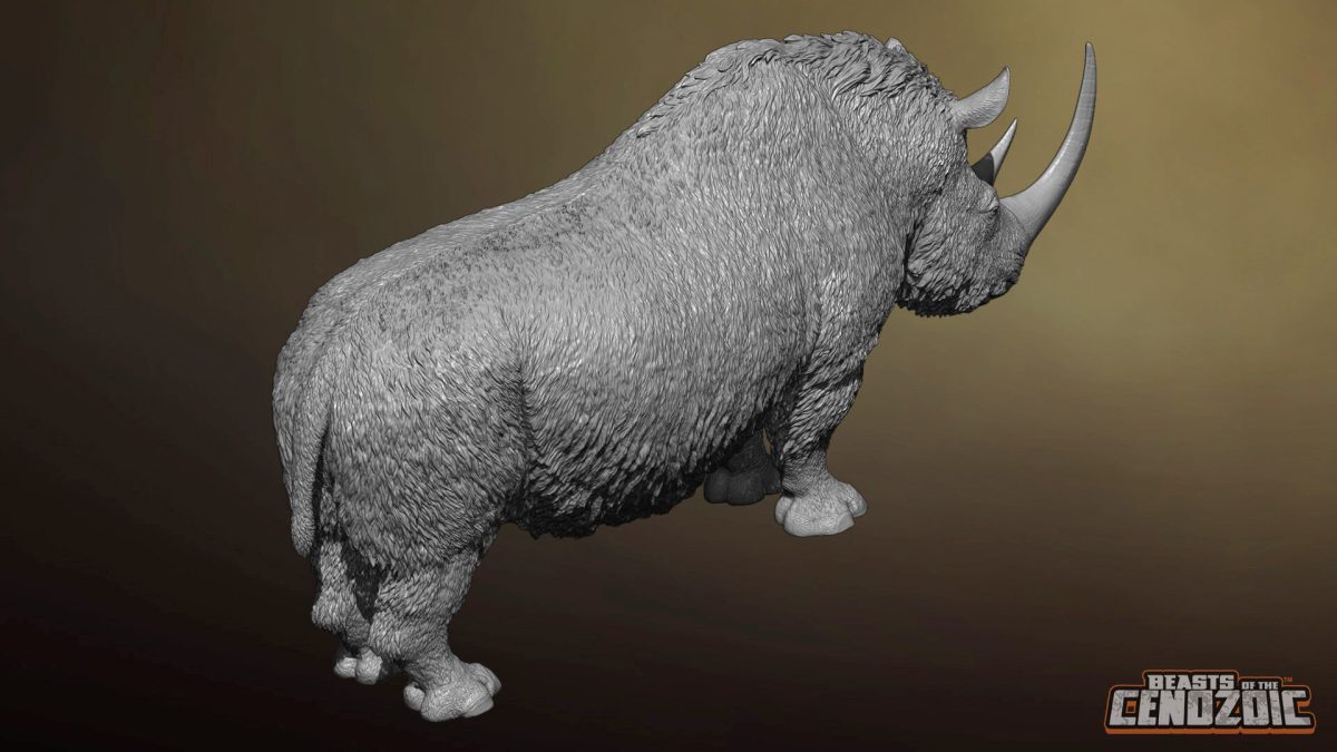 Coelodonta antiquitatis-sculpt4
