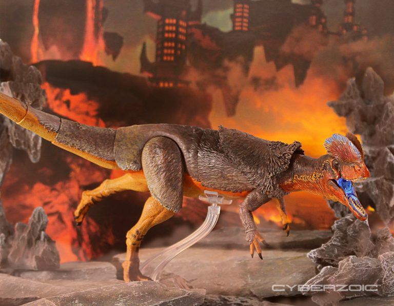 Dilophosaurus wetherilli-catalog-shot Dilophosaurus wetherilli in Fire Clan environment catalog shot