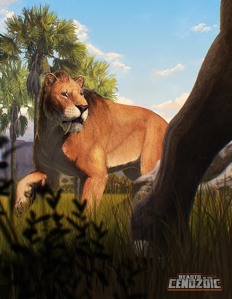 Smilodon populator full package art reveal