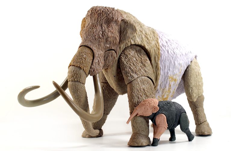 Wooly Mammoth action figures photo test shots