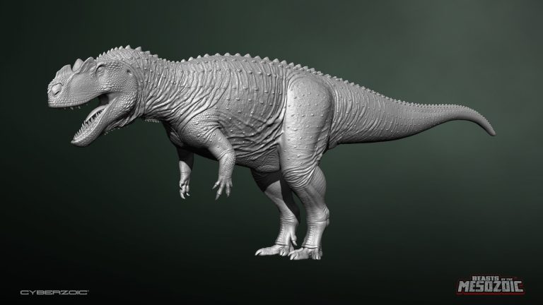 Ceratosaurus nasicornis sculpt by Raul Ramos!