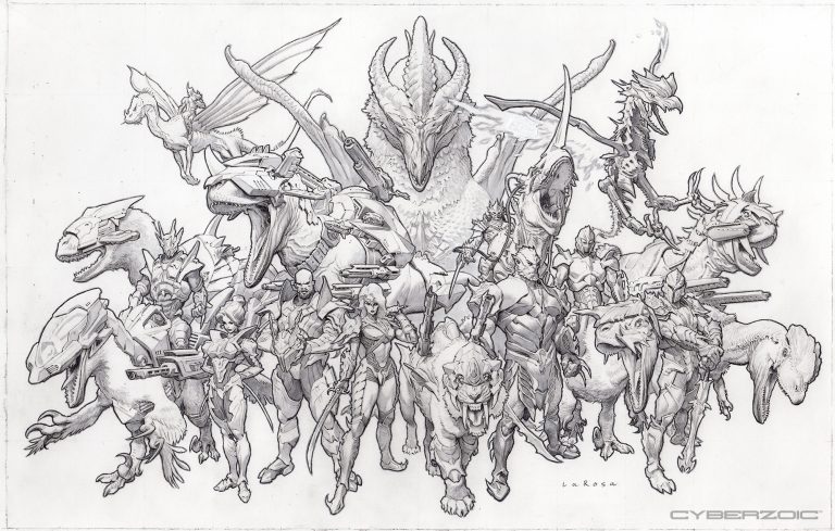 Check out Lewis LaRosa’s Artbook on Kickstarter!