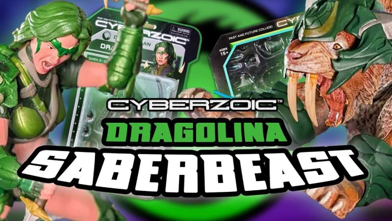 Savage Saber Beast! Cyberzoic first-look with Dragolina!
