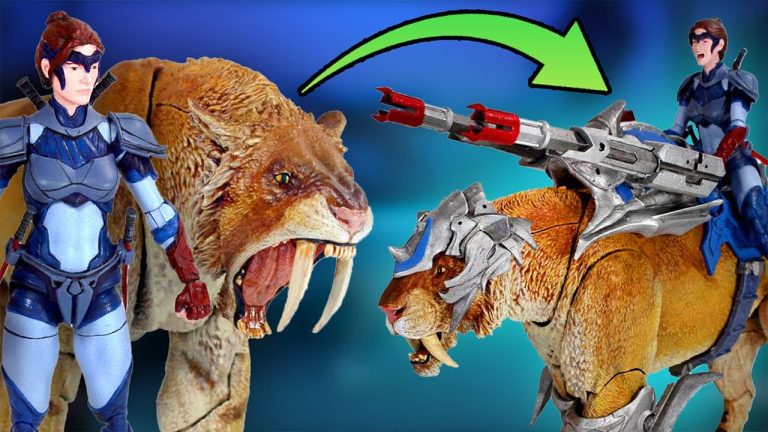 FIRST LOOK at the Cyberzoic Sabre Tooth Tiger set- Kickstarter EXCLUSIVE!