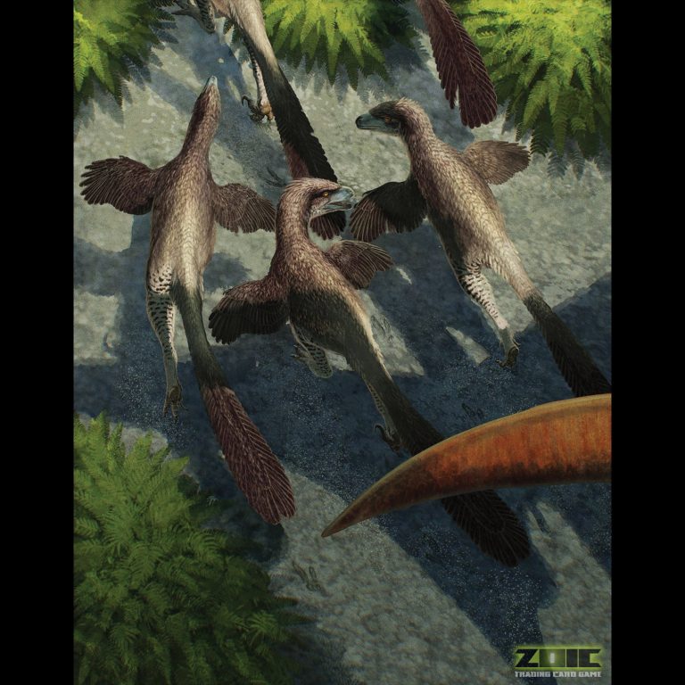 ZOIC TCG art card Skirmisher’s Destruction by Gabriel Ugueto